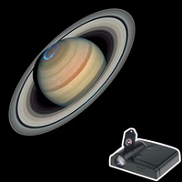 Planeta lampa projekcyjna ziemia słońce Galaxy projektor światła nowość atmosfera światło Party Photo rekwizyty 5